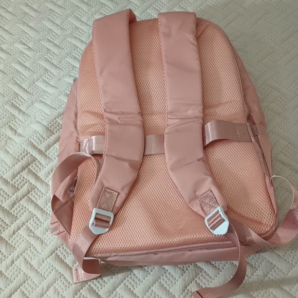 Homiglam Diaper Backpack+Waist Bag+Changing Pad NWOT Pink - Picture 4 of 16